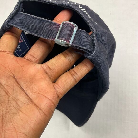 Vineyard Vines Unisex Adjustable Baseball Cap Blue Whale Logo Casual Hat OS - Picture 6 of 10